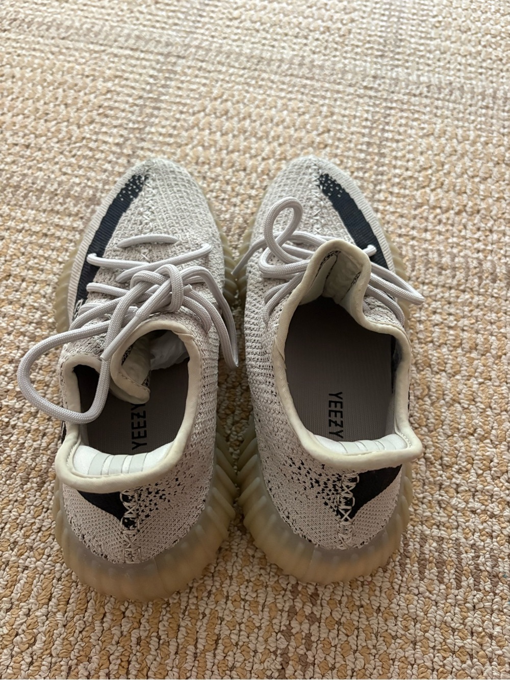 Yeezy Boost 350 V2 Cream White with Black Stripe